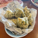 ピッツェリア　エイゴロ　伊予三島 - 海苔のもっちりとしたフリット。