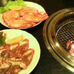 炭火焼肉 のんきや - 上タン、上タン下