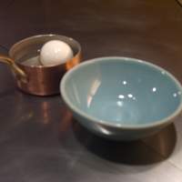 人形町今半 本店 - ステーキどんにかける生玉子