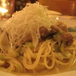 パンチャピエーナ - 深谷ねぎと鶏肉アンチョビ風味のパスタ（1050円）