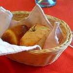 ランチのパンです。