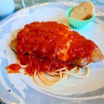 シャンティ - ■ ランチメニュー A：ポークのトマト焼き、1,200円