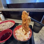 名代 富士そば - ミニかき揚げ