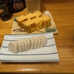 魚善 - だし巻き卵と長芋