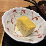会席料理 かど36 - 厚焼き玉子は甘くないタイプ。美味しい
