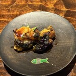 鮨 三心 - あん肝煮。