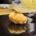 鮨 三心 - 北海道産帆立煮。