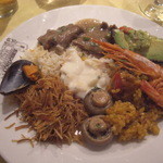 TABLAO FLAMENCO CORDOBÉS - バイキング一皿目