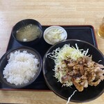 盛かつ - 生姜焼き定食