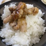 盛かつ - 肉乗せた(^^)