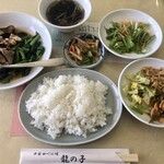 龍の子 - 油淋茄子　¥900-