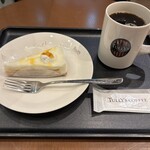 タリーズコーヒー - タルトオランジュと、本日のコーヒー（S）