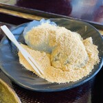 柿の葉寿司 やっこ - 葛そーめんセット1800円のくずもち