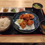 Yoi no Hi - Homemade Chicken Kara-age Set Meal, JPY 750