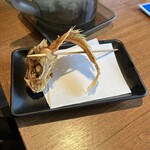 海鮮丼 佐政 - ユメカサゴの素揚げ。