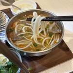 フォーハノイ 北千住 - 平たい麺じゃないんだー！