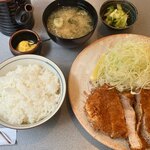 福家 - ロースかつ定食