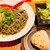 瓦そば すずめ - 料理写真:揚げ餅おろしそばと炊き込みご飯おにぎり