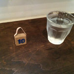 シンハ - お冷＆会計用の札