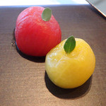 レストラン サンパウ - チェリートマトのコンフィ