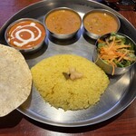 エリックサウスマサラダイナー - パパド寄せたとこ