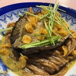 中国料理 旬輝 - 鮑のそば。