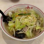 蒙古タンメン中本 - 塩タンメン＋野菜大盛