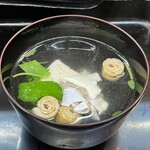 亀庄寿司 - 真鯛の吸い物