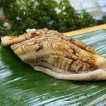 亀庄寿司 - 追加 煮穴子炙り