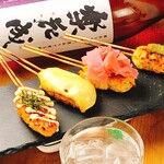 火の鳥 天下茶屋店 - つくね４種盛