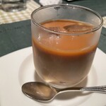 ビストロミモザ - アイスカフェオレ