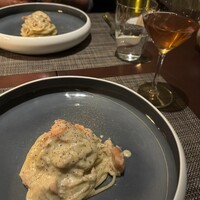 リナシメント - サーモンクリームパスタ