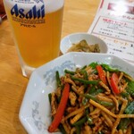 東京五十番 - 《豚細切り肉のピリ辛味噌炒め》♡青椒肉絲の味噌炒め版、的な〜♡