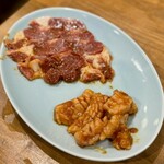 炭火焼肉ホルモンさわいし - タンした・上ミノ