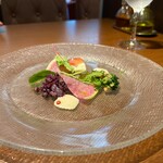 トラットリア ルッソ - 前菜3種盛り合わせ