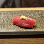 秋葉原 鮨 上村 - 本鮪赤身の漬け