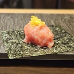 秋葉原 鮨 上村 - トロたく