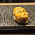 秋葉原 鮨 上村 - 雲丹の握り