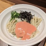 NIBOSHI MANIA - 明太子大葉ジェノベーゼの和え玉