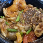 CHINESE DINING 瑞 - 香辣蝦仁と麻婆豆腐の二色丼