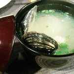 東心斎橋 八束 - しじみ汁になりました♪