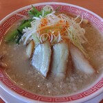 幸楽苑 - 塩とんこつラーメン+千切りネギ