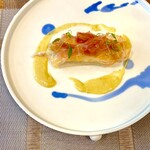 prospero - 穴子のフリット on the 生ハム