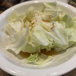 とり源 - 先ずはキャベツ♪