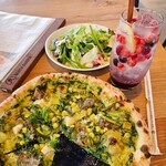 薪窯PIZZA・CAFE NORTH GARDEN - 