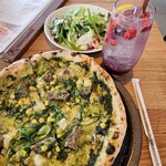 薪窯PIZZA・CAFE NORTH GARDEN - 