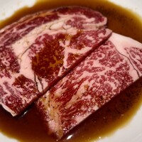 天壇 赤坂店 - 大ぶりのロース