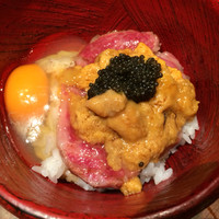 鳥茂 - 〆の牛炙り飯