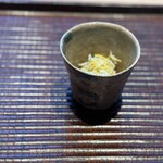 かんだ - しらすと錦糸卵の山椒あえ