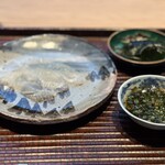 かんだ - 徳島　マコガレイ　お刺身